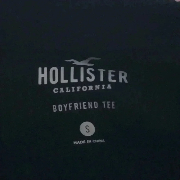 Hollister 3 Panel Waffle Knit Boyfriend Tee - Picture 6 of 6